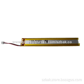BAK 501697P Lithium Polymer Battery, 3.7V, 740mAh, Sized 5.0*16*97mm